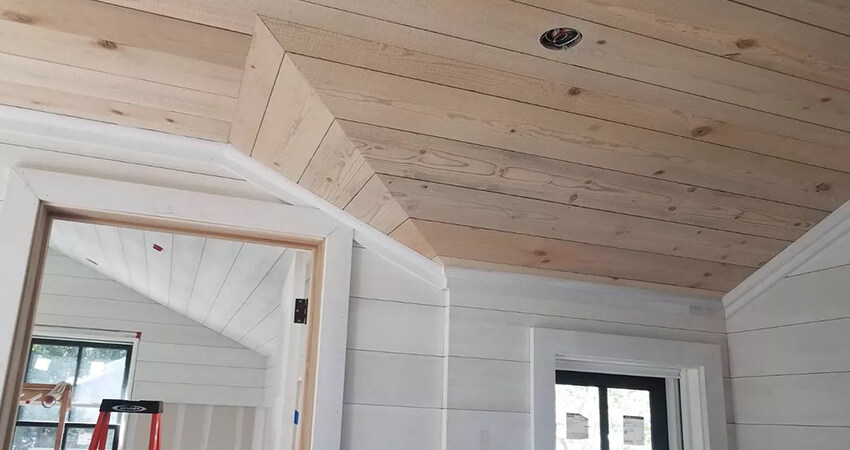 custom wood ceilings and walls